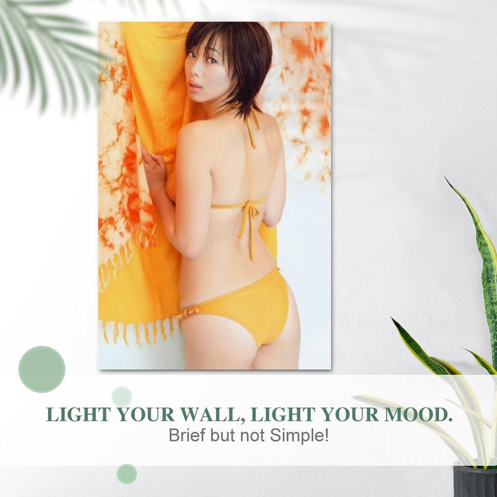 Amazon.co.jp: 井上和香29このステッカーポスター（横版）は、リビング